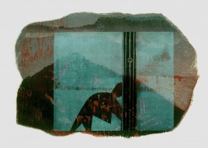 «Κάρταλος» ξυλογραφία, 1987, 35x50