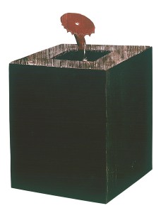 «Κιβωτός 2» ξυλογραφία με δύο χρώματα, 1996, 44x34