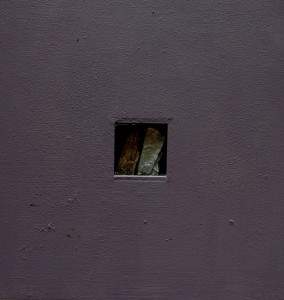 Από την ενότητα «Το παράθυρο της εικόνας», μικτή τεχνική, 1991, 50x50
